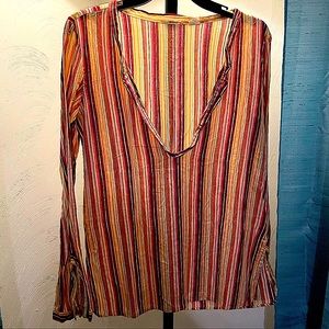 American Eagle Striped Top Tunic